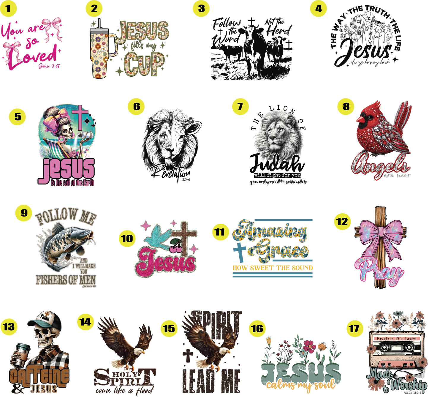 Faith / Religious Choose Your Design Page 2