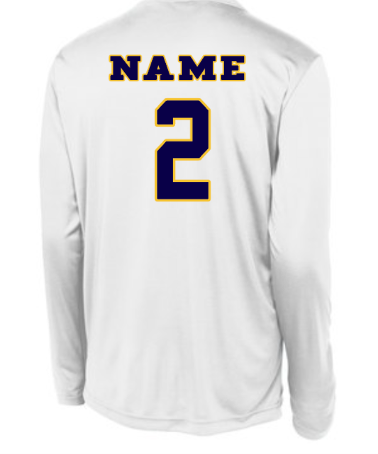 PJP Lady Jags Basketball: Player Shooter (Dry Fit) Long Sleeve T-Shirt Unisex