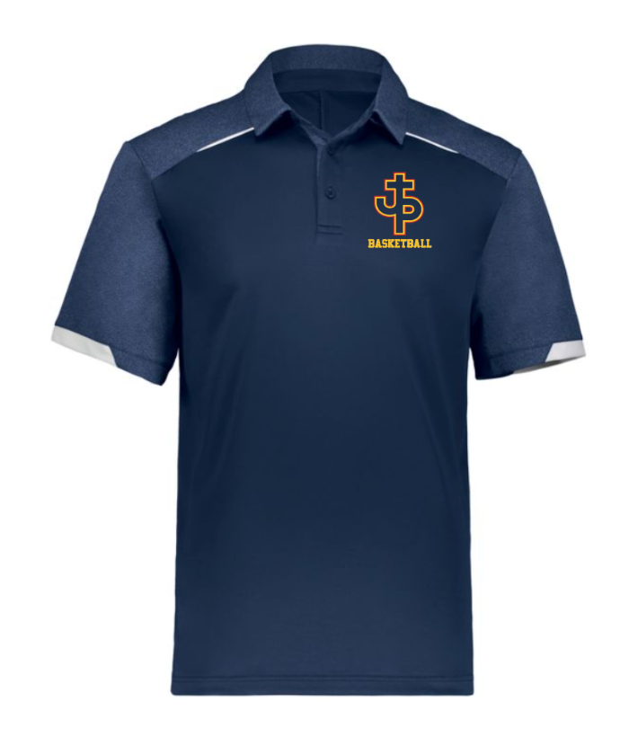 PJP Lady Jags Basketball: Navy Unisex Polo Unisex