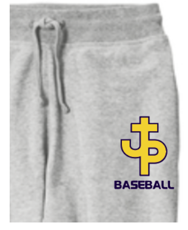 PJP Baseball Sweat Pant with JP Baseball Logo