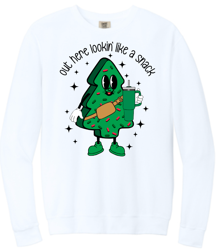 Christmas Looking Like a Snack Green Tree
