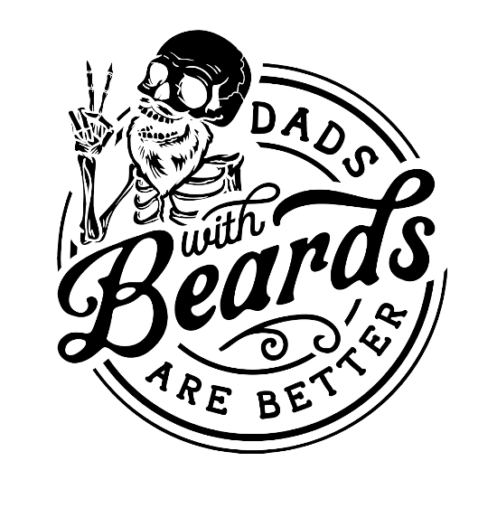 Dad with Beards Unisex T-Shirt