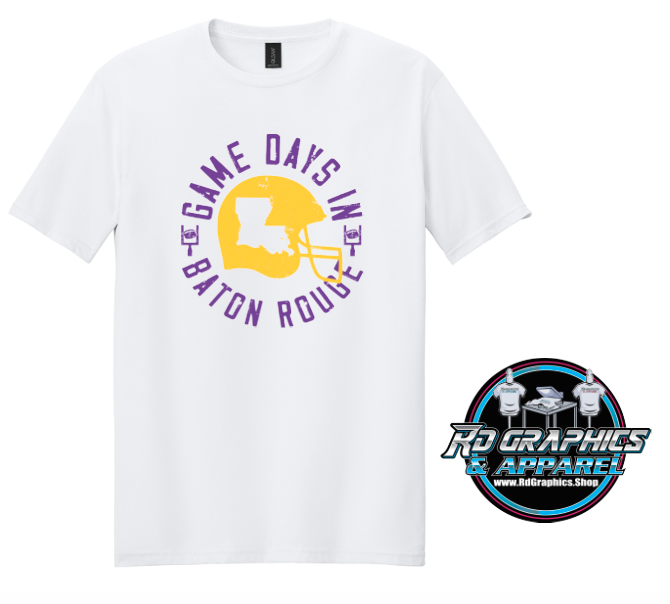 Louisiana Game Day Helmet Unisex T-Shirt