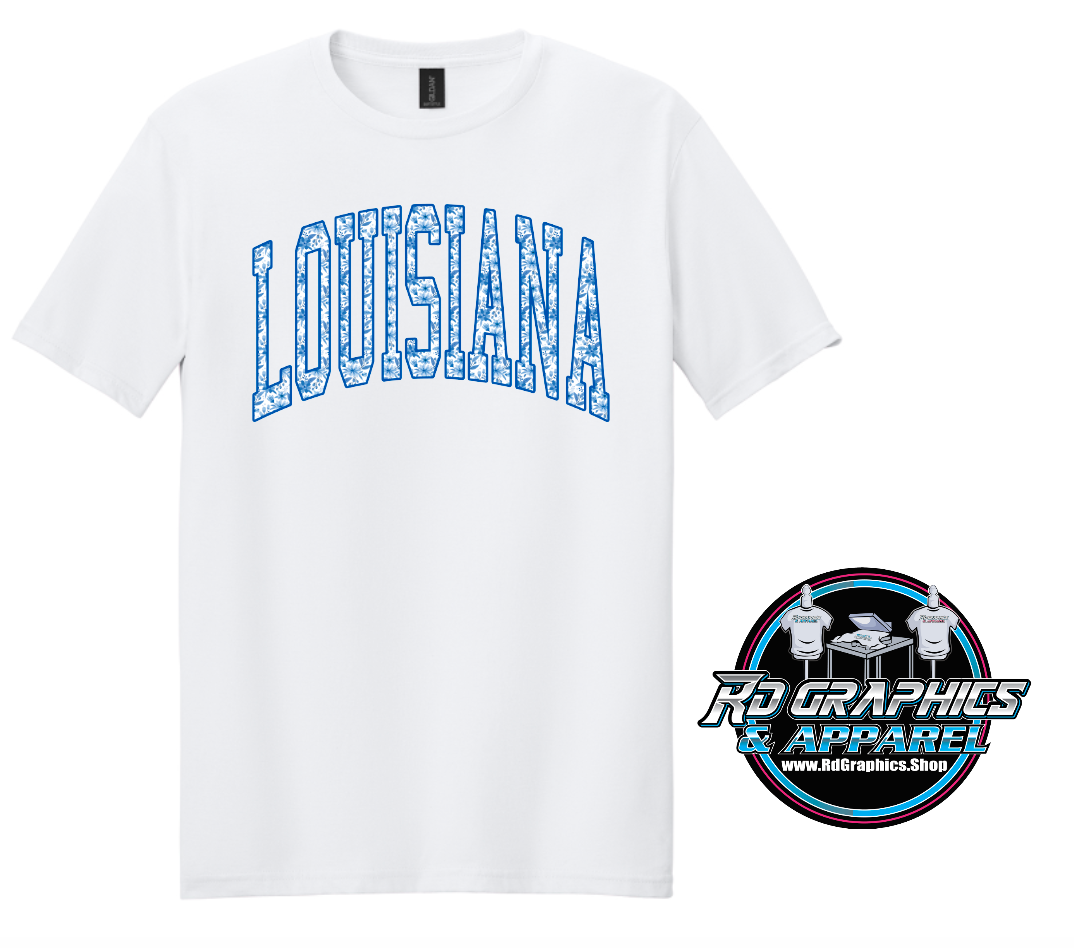Louisiana Floral Unisex T-Shirt (Copy)