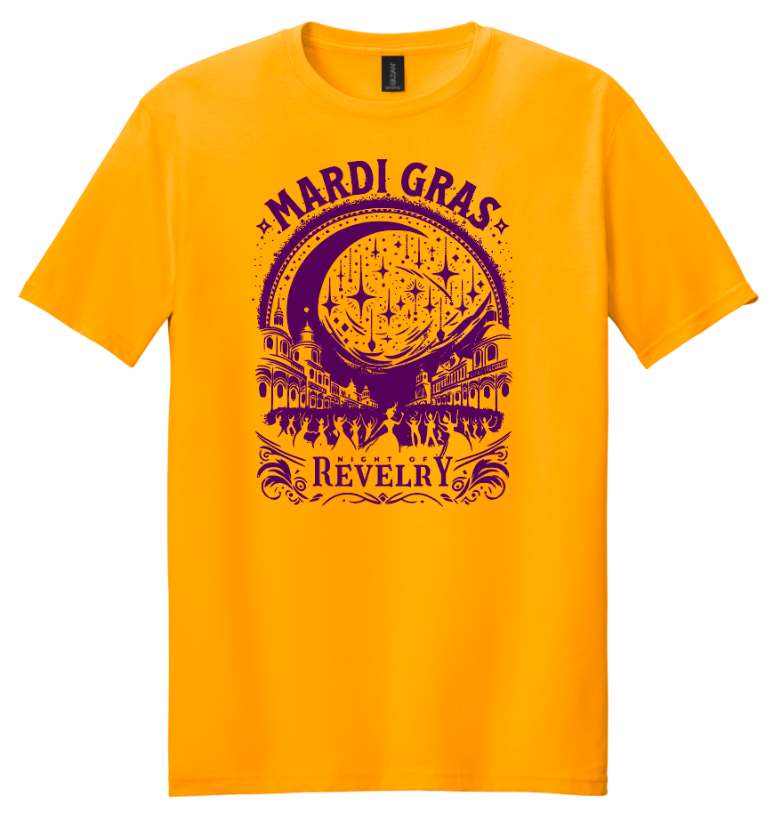 Mardi Gras Throw Shirt Special (Revelry) as Low as $3 each