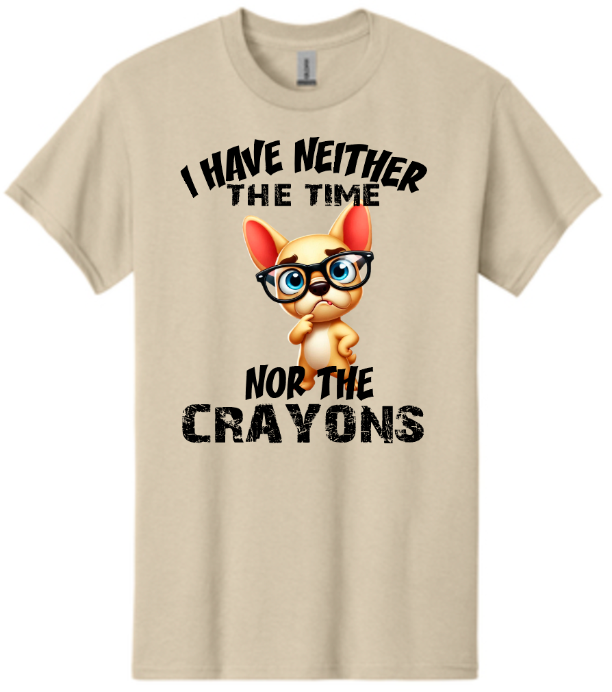 Frenchie Crayons