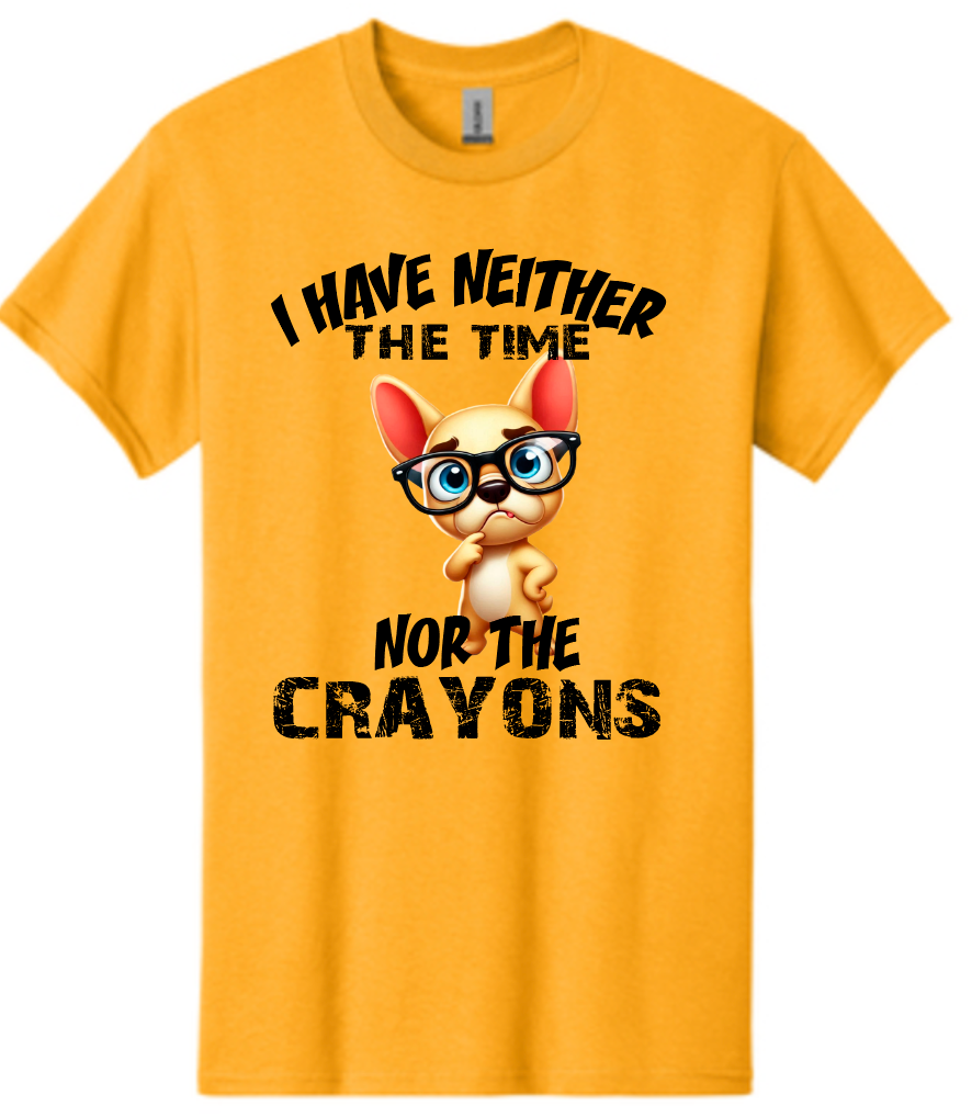 Frenchie Crayons