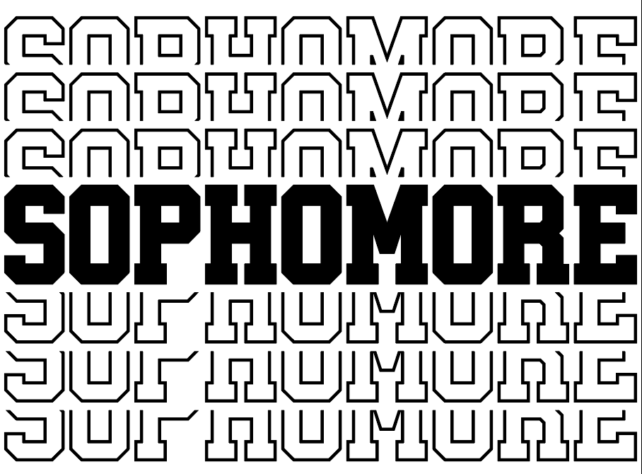 Sophomore Eco (Black Ink)