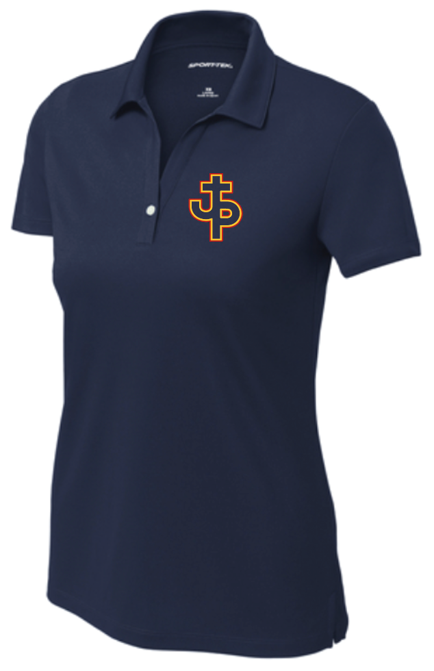 PJP CHEER *MANDATORY* Navy Game Day Polo Ladies Dry Fit (RDGLST740PJP)