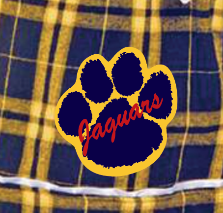 PJP CHEER *Mandatory* Navy/Gold Women's Flannel Shorts (RDGBW6501PJP)