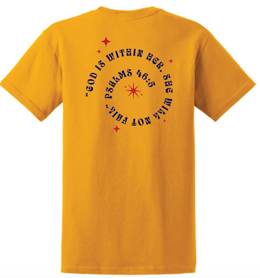 PJP CHEER *MANDATORY* Gold 100% Cotton Unisex T-SHirt