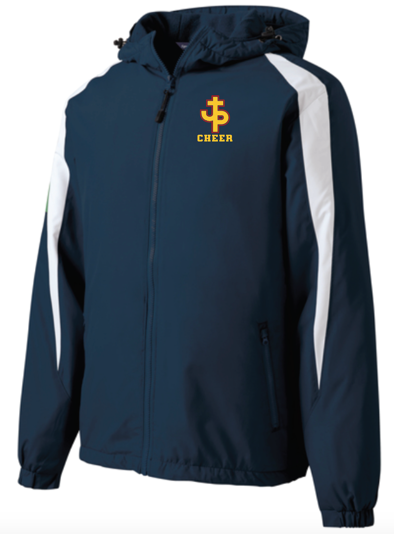 PJP CHEER *MANDATORY* Navy Unisex Fleece-Lined Jacket (RDGJST81 PJP)