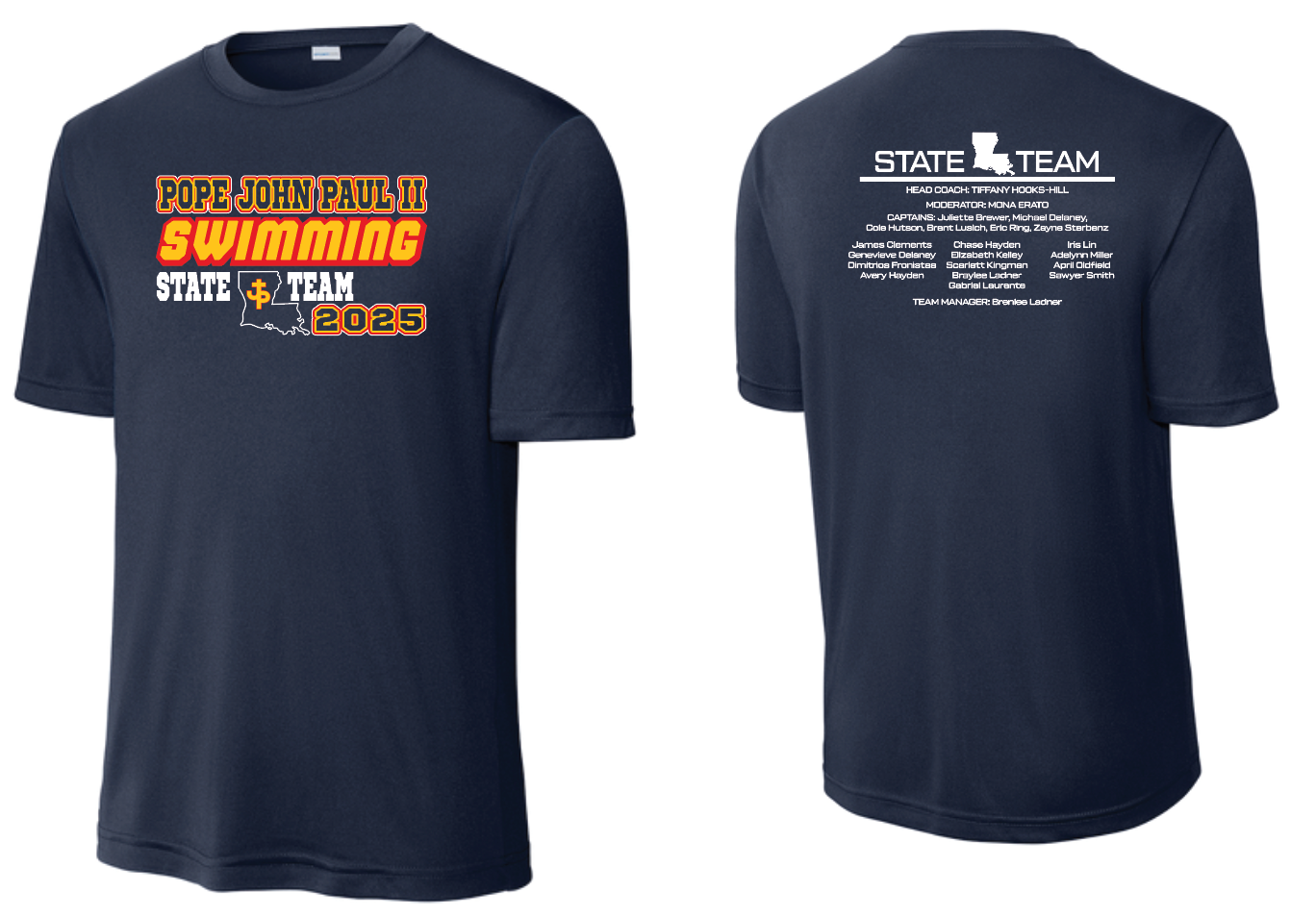 PJP Swim State 2025 Dry Fit Unisex Shirt