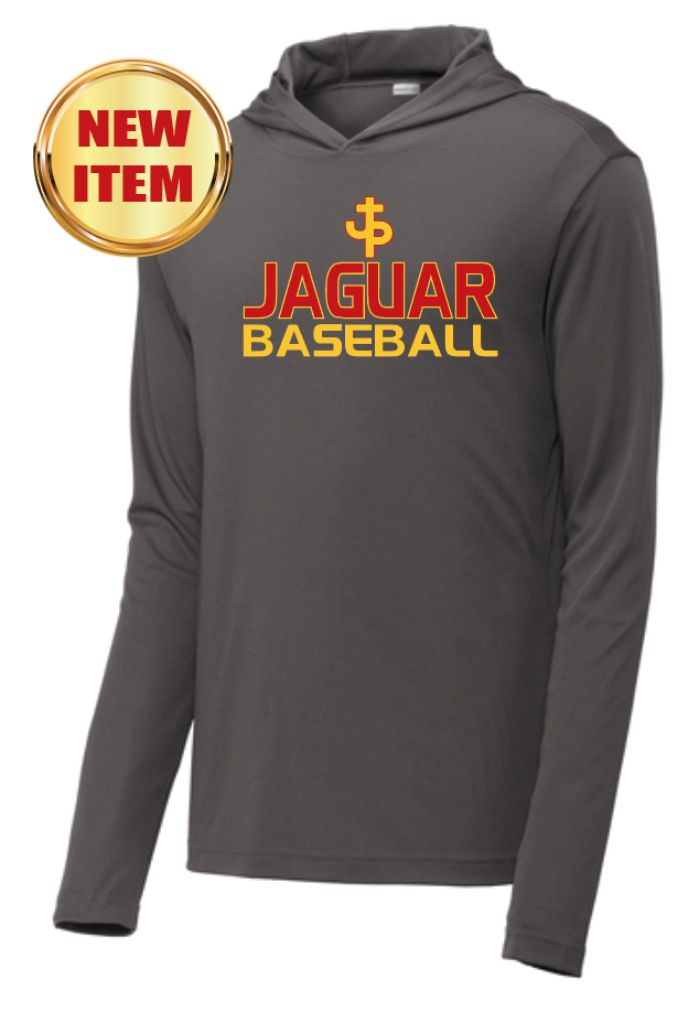 PJP Baseball (Dry Fit) Long Sleeve Hooded Pullover Shirt (RDGST358PJP)