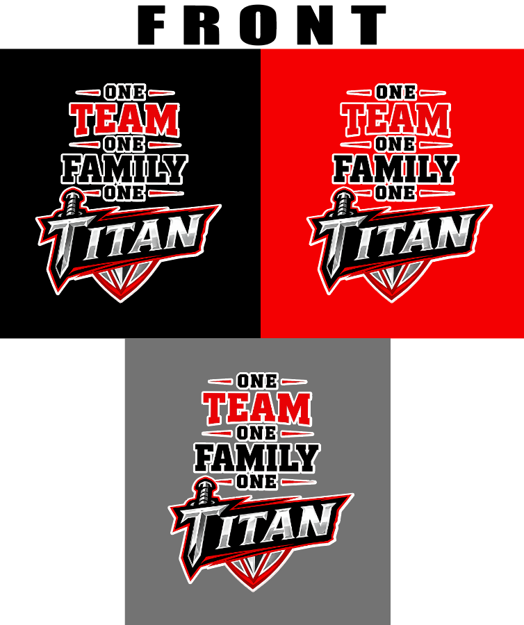 Titans Football One Team Logo w/ Roster