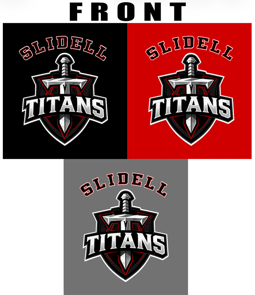 Titans Football Custom Shield Logo 1 (Custom)