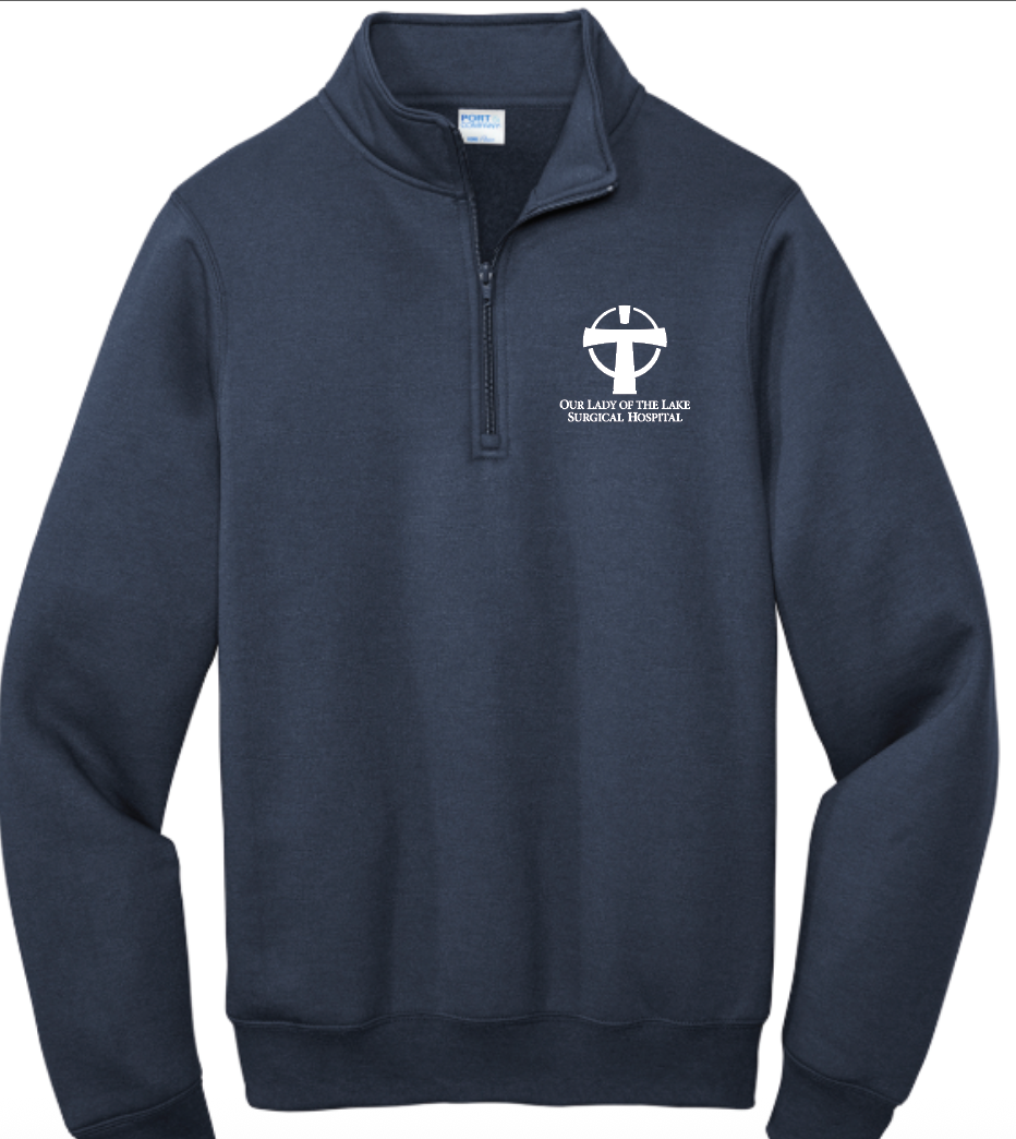 Our Lady of the Lake 1/4-Zip Pullover Sweatshirt RDGPC78Q