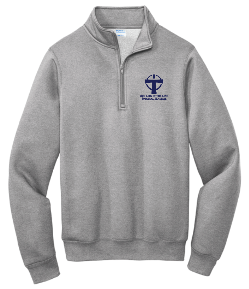 Our Lady of the Lake 1/4-Zip Pullover Sweatshirt RDGPC78Q