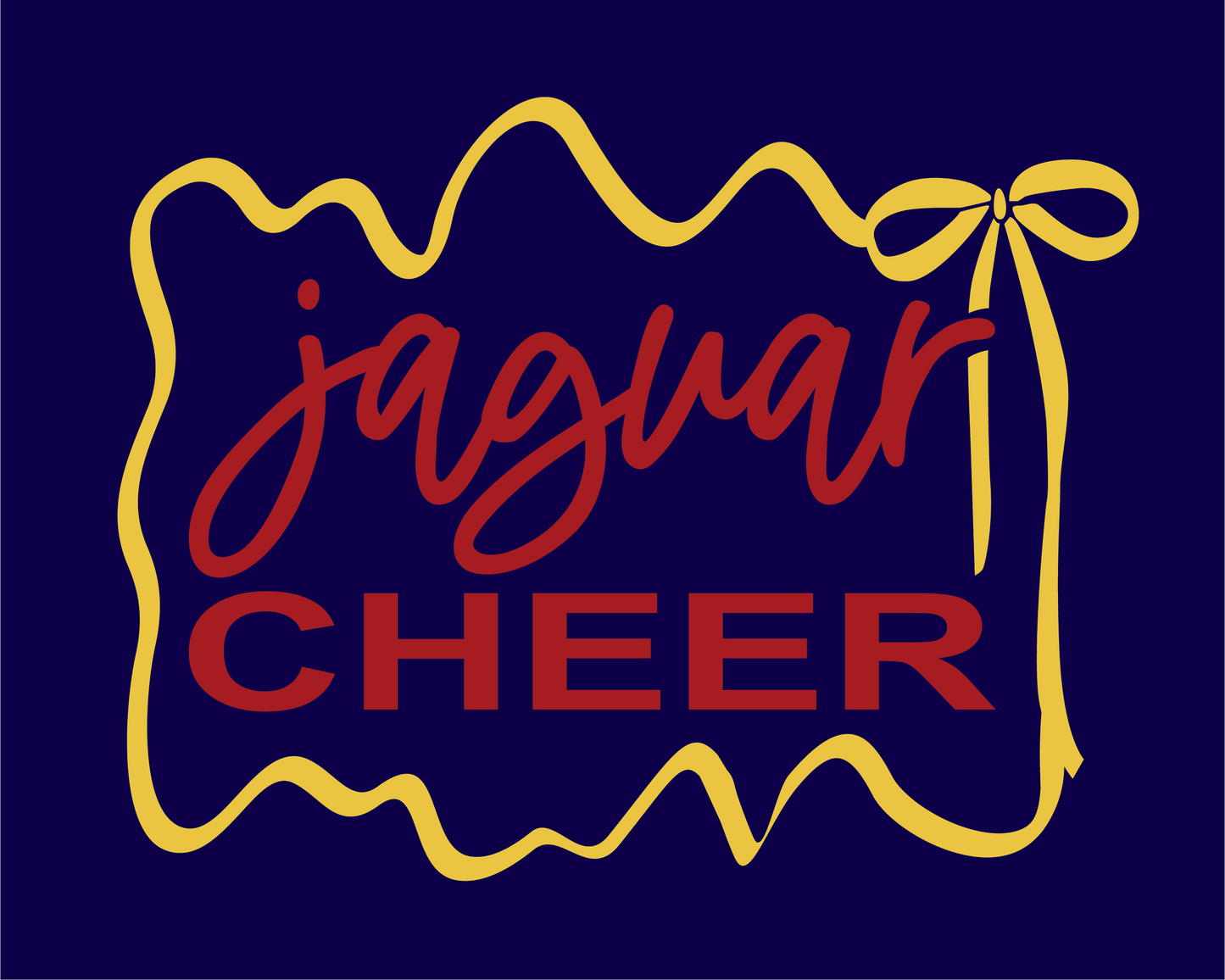 PJP CHEER Navy Blue Tank Unisex