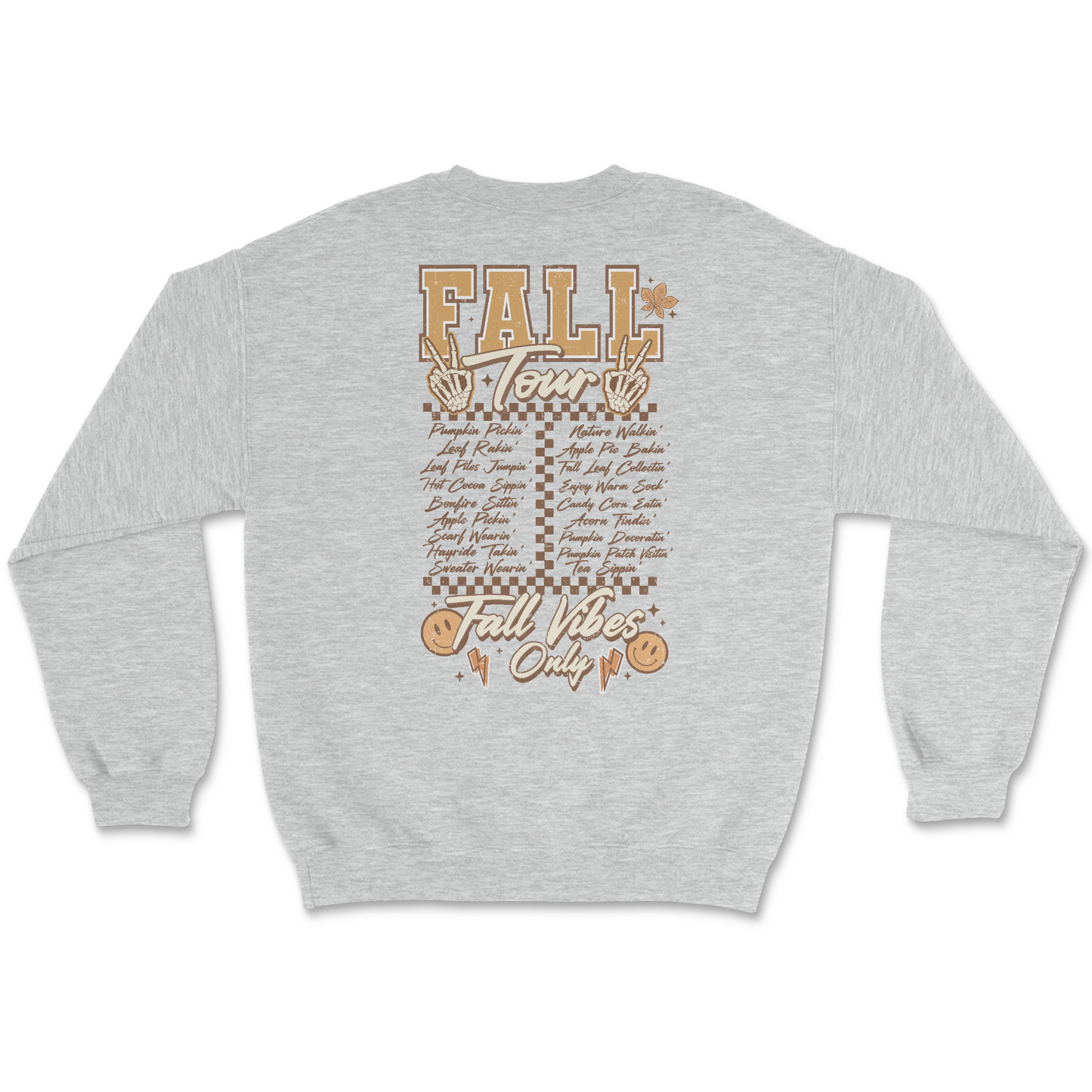 Fall Tour Shirt and Sweat Shirt