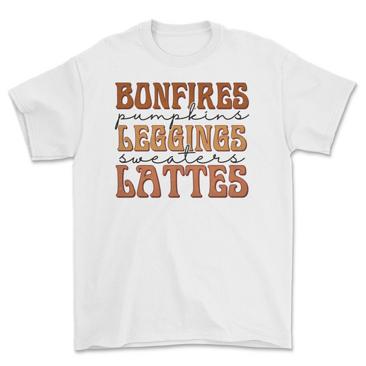 Bonfires Leggines Shirt or Sweat Shirt