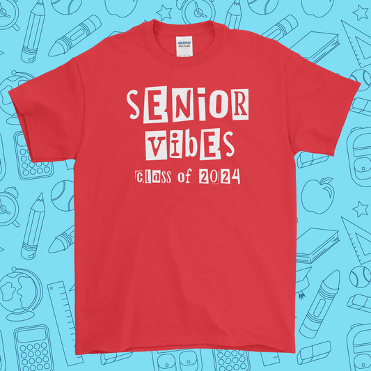 6029 - Senior Vibes White