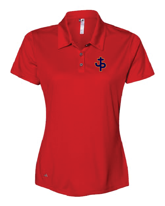 PJP Girls Golf Mandatory Adidas Ladies Cut Performance Polo (RDGA231)