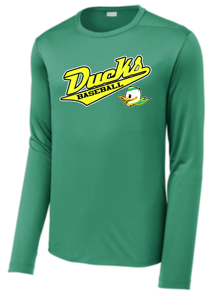 Design A Ducks (Dry Fit) Long Sleeve T-Shirt