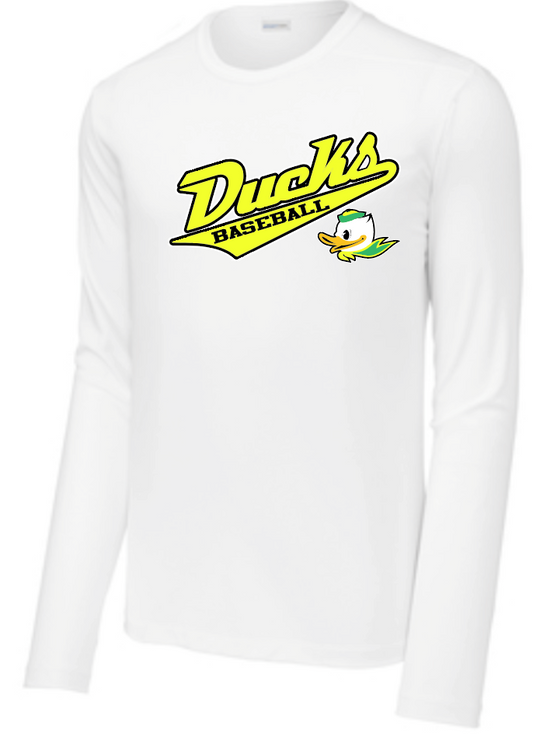 Design A Ducks (Dry Fit) Long Sleeve T-Shirt