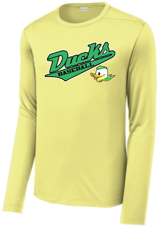 Design A Ducks (Dry Fit) Long Sleeve T-Shirt