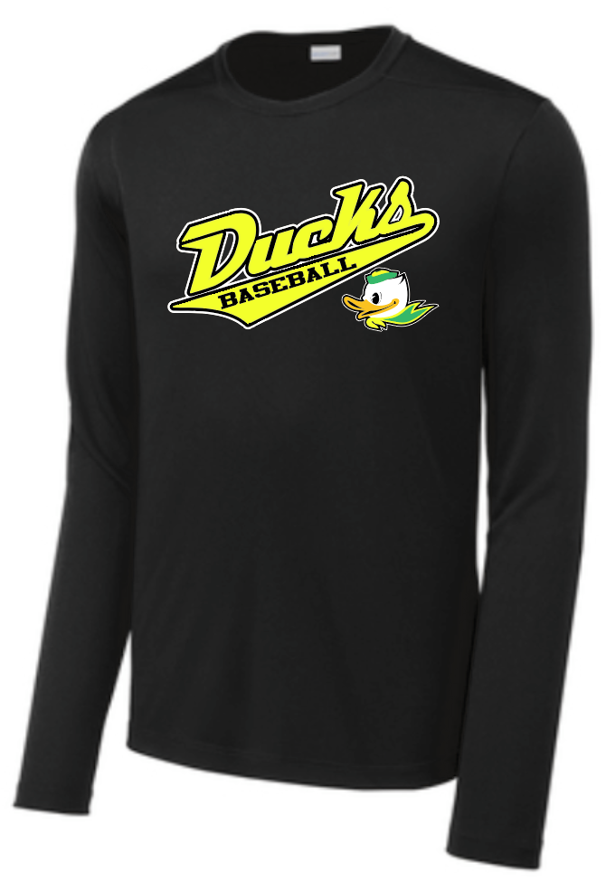 Design A Ducks (Dry Fit) Long Sleeve T-Shirt