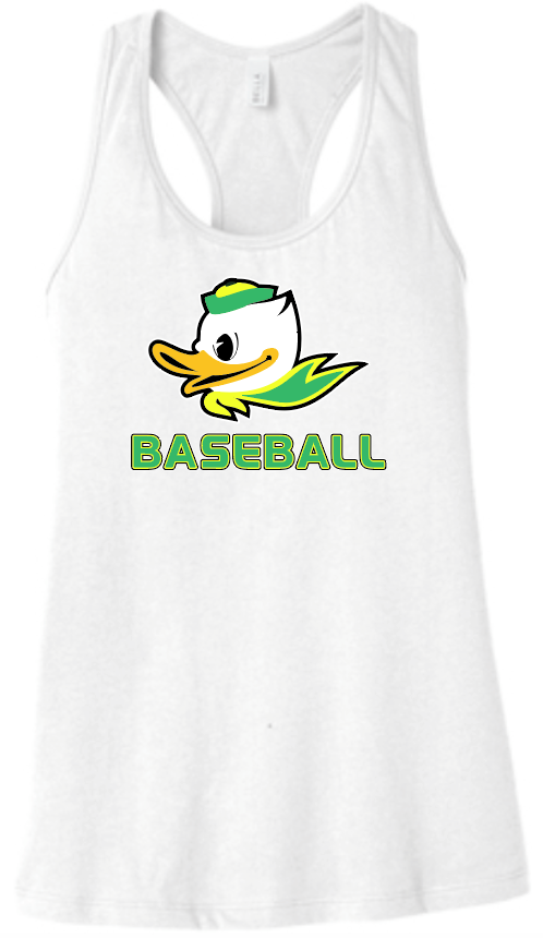 Design B Ducks Cotton Racerback Tank