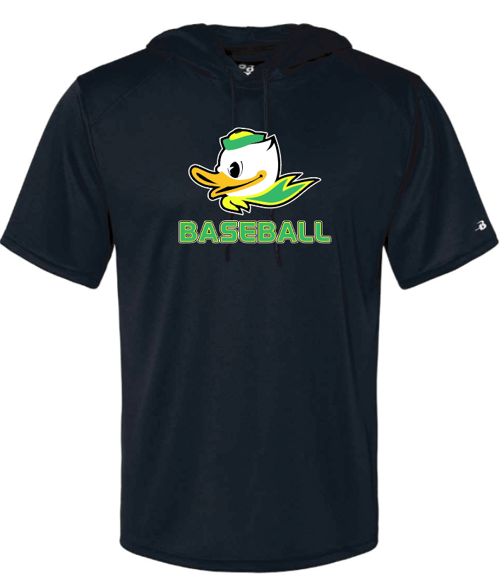 Design B Ducks (Dry Fit) Hooded Long Sleeve or Short Sleeve T-Shirt