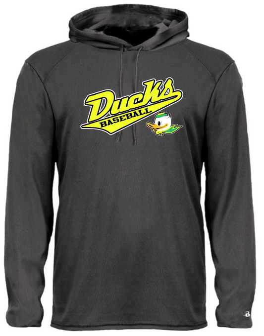 Design A Ducks (Dry Fit) Hooded Long Sleeve or Short Sleeve T-Shirt