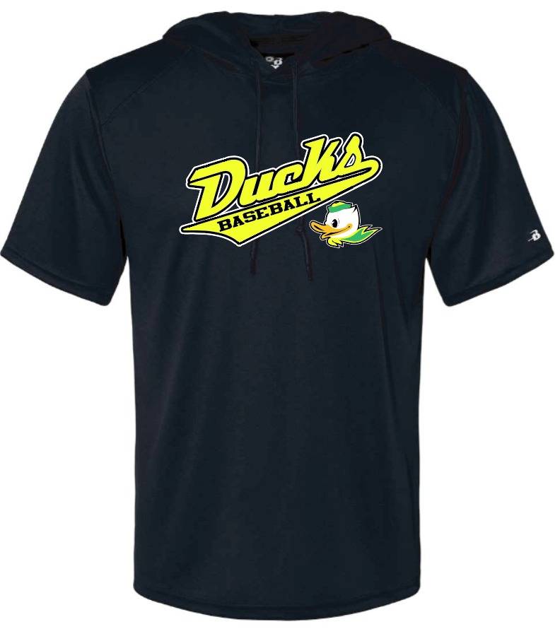 Design A Ducks (Dry Fit) Hooded Long Sleeve or Short Sleeve T-Shirt