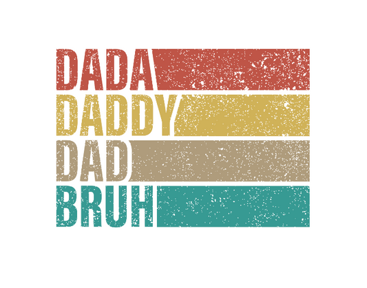 Dada Daddy Dad Bruh Unisex T-Shirt