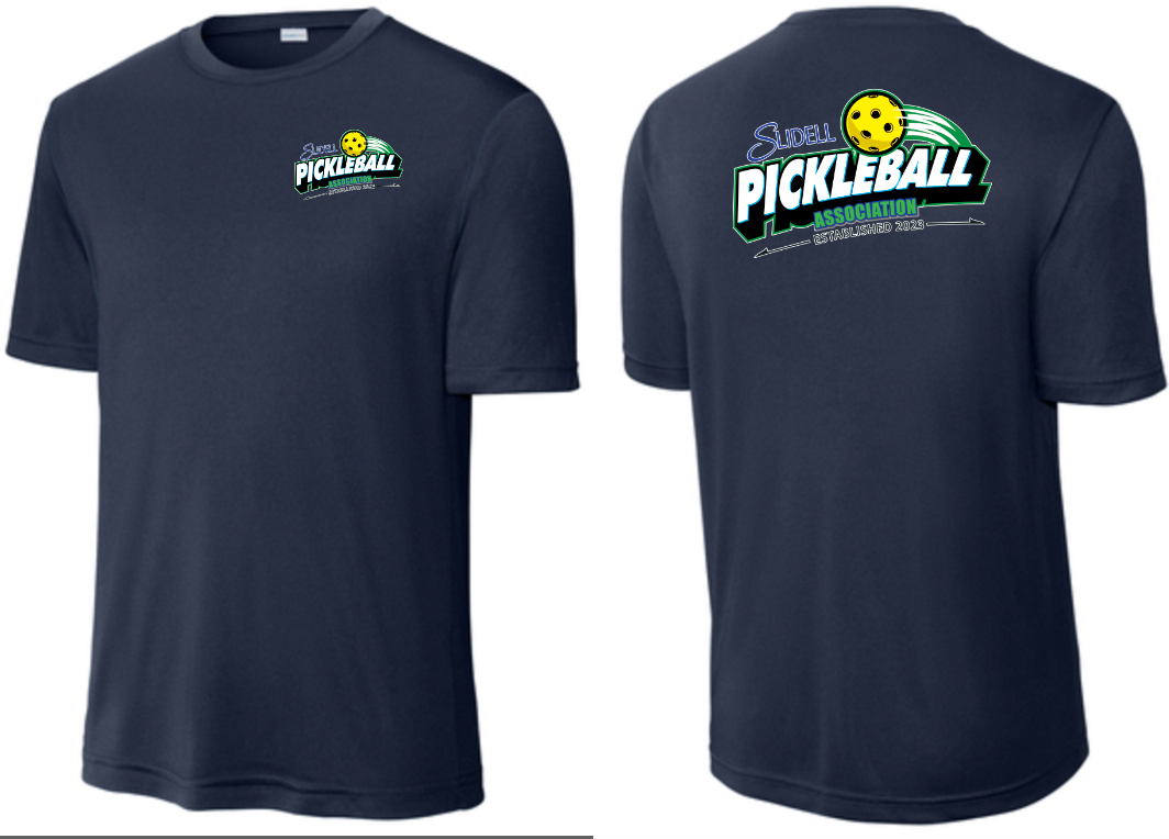 Pickleball Slidell Association Dry Fit T-Shirt (Unisex)