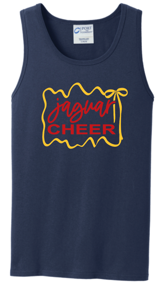 PJP CHEER Navy Blue Tank Unisex