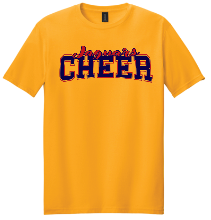 PJP CHEER *MANDATORY* Gold 100% Cotton Unisex T-SHirt