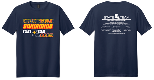 PJP Swim State 2025 100% Cotton Unisex T-Shirt