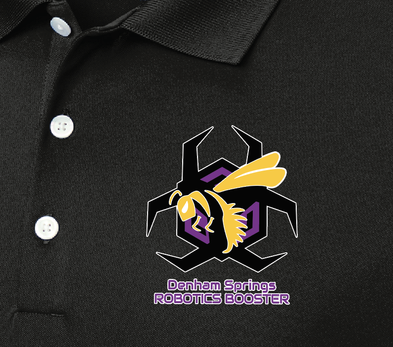 Denham Robotics Booster Unisex Polo (RDGST740DSH)
