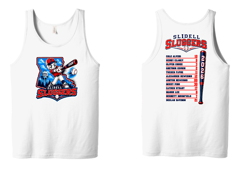 Slidell Sluggers Unisex Tank