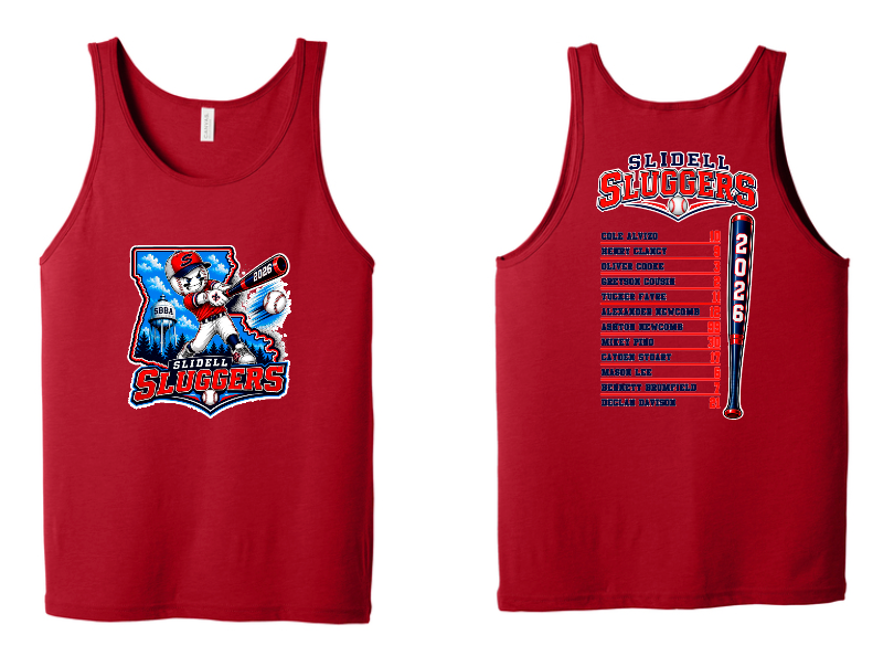 Slidell Sluggers Unisex Tank