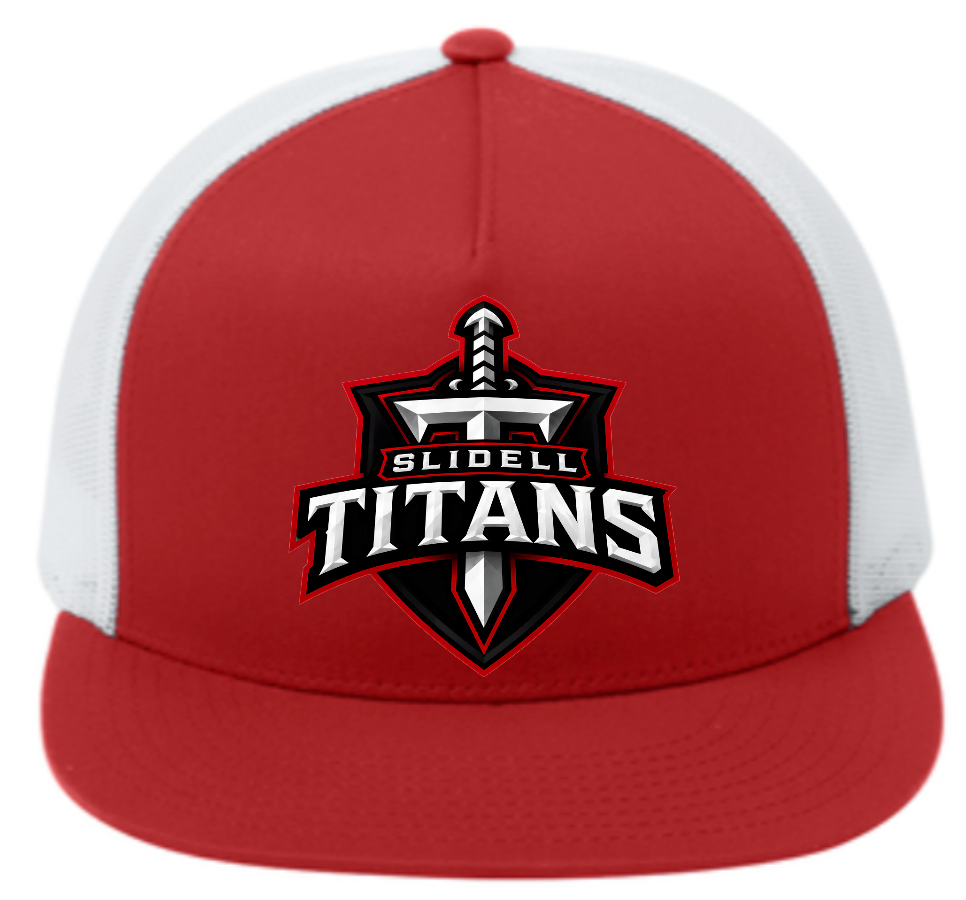 Titans Football Hat Shield Printed
