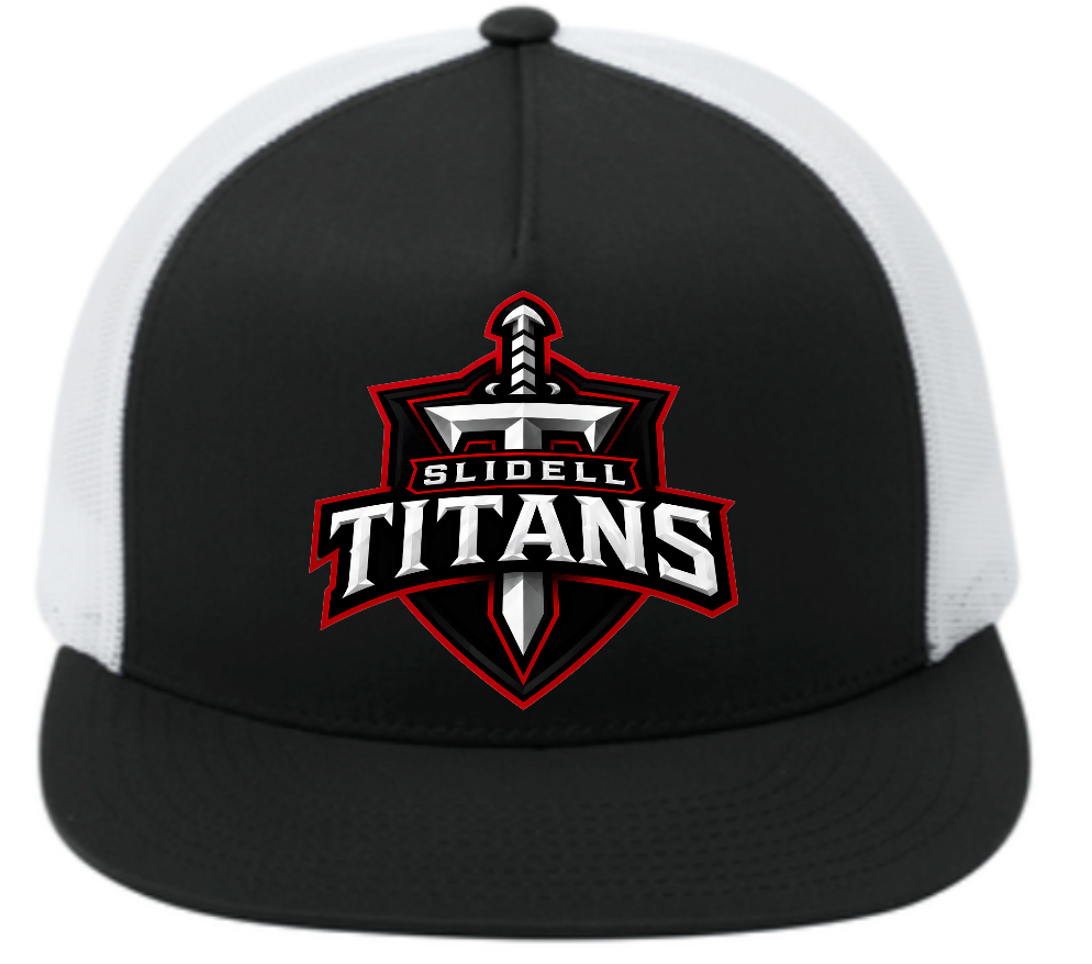 Titans Football Hat Shield Printed