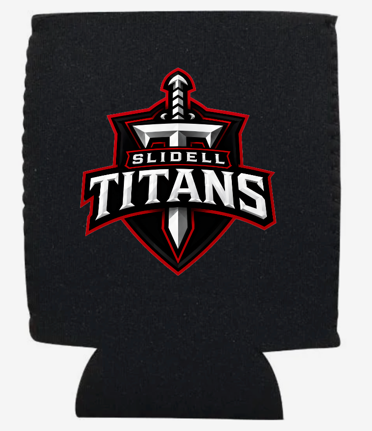Titans Football Foam Koozie