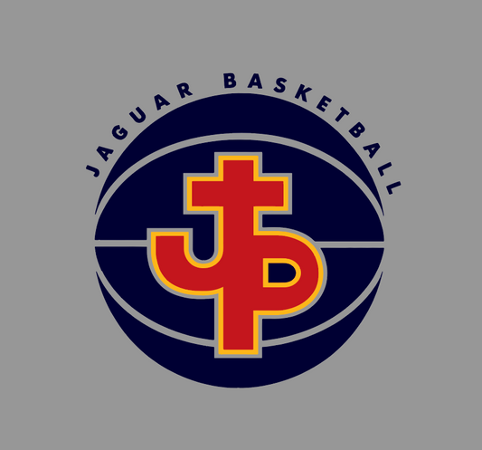 PJP Basketball Ball Logo Sports Grey