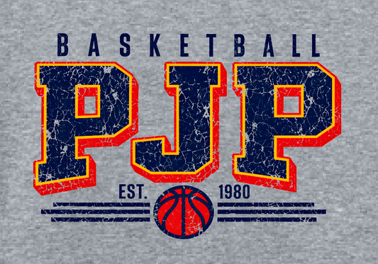 PJP Basketball PJP Logo Sports Grey