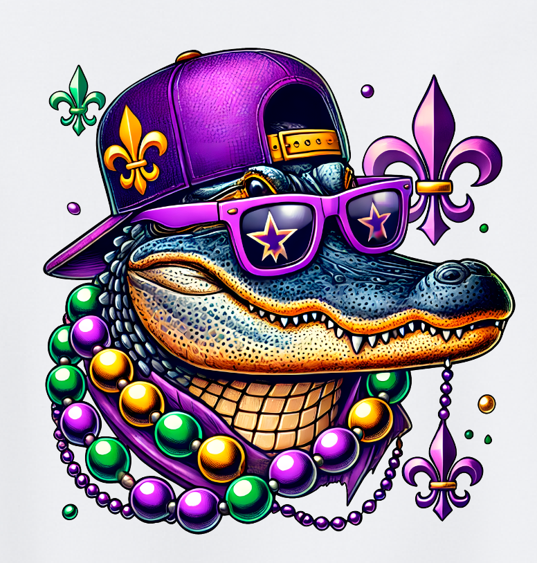 Mardi Gras Gator