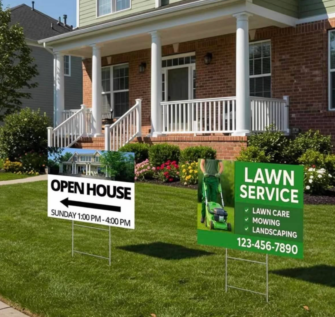 Yard Signs Full Color 24" x 18"